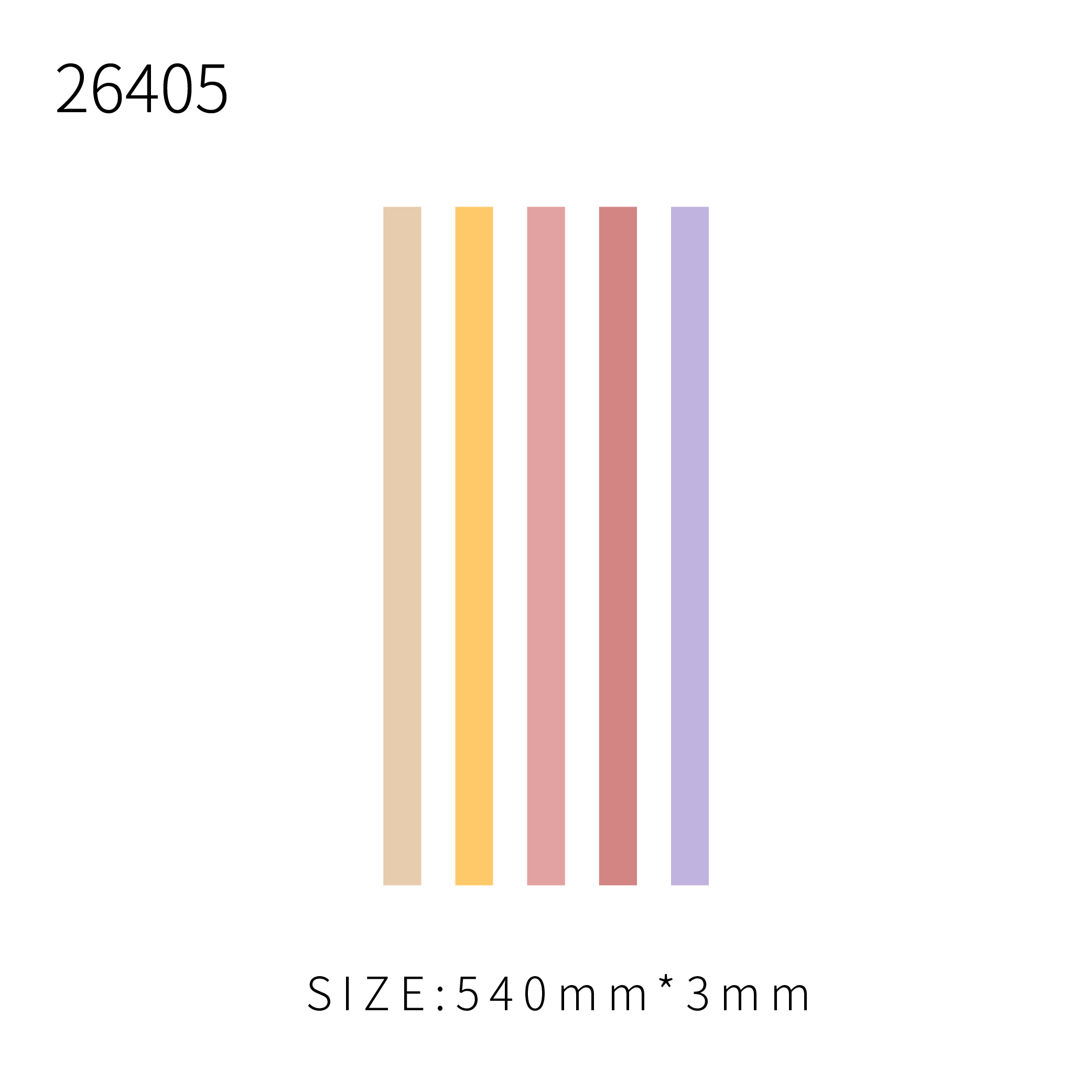 26405 彩色绗缝纸绗缝套件